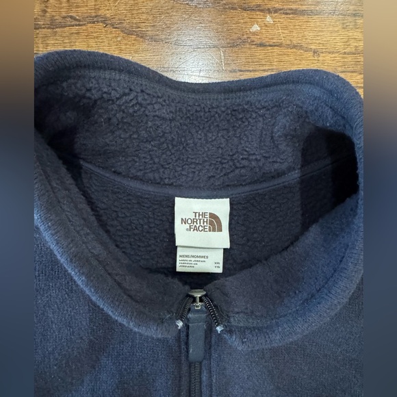 NWOT North Face Men’s navy Fleece Vest Size XXL - Picture 3 of 5